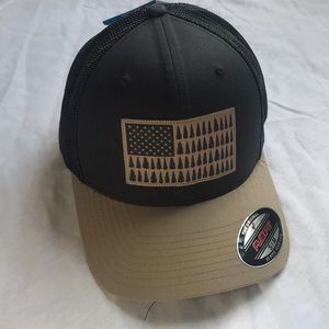Columbia FlexFit American Flag Ballcap S/M